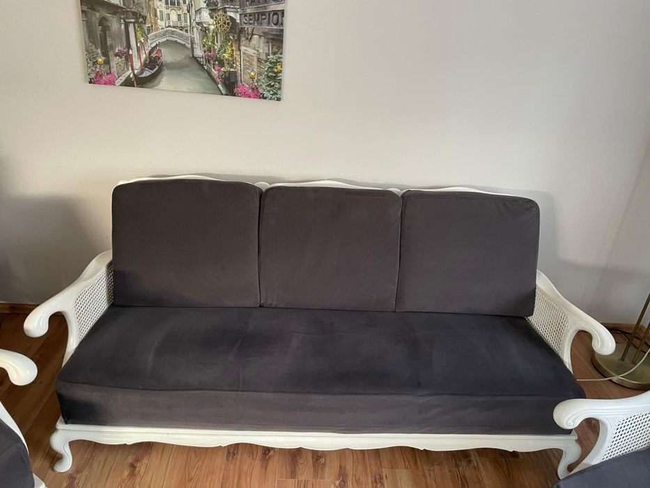 Sofa i 2 fotele komplet