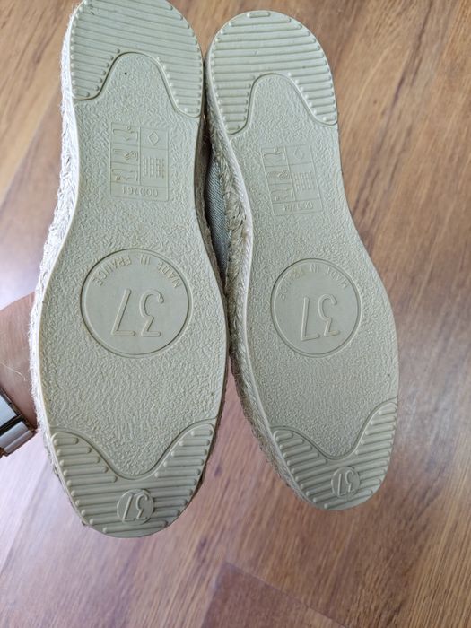 Espadryle beżowe ESPADRIJ 36