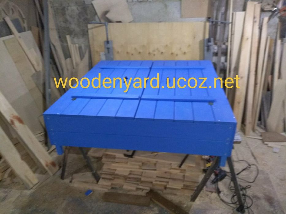 Песочница из дерева