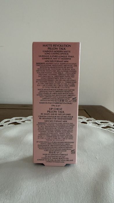 Charlotte Tilbury Pillow Talk Lip Kit
