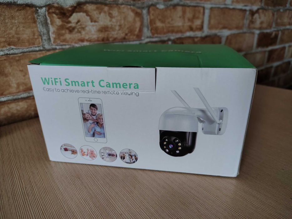 Розумна WiFi Smart Camera 5MP – Вулична/Внутрішня, Нічне бачення