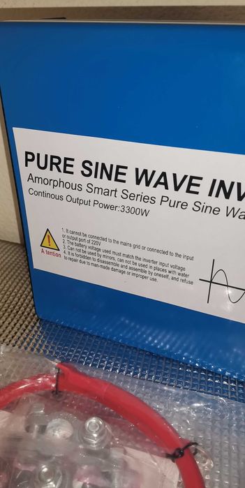 Inversor 8000w Onda Pura 12v ou 24v para 220v NOVO