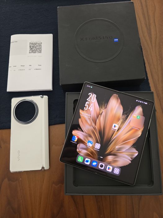 Vivo X Fold 3 Pro 12GB/256GB NOVO. Troca/retoma. Fatura,garantia, capa