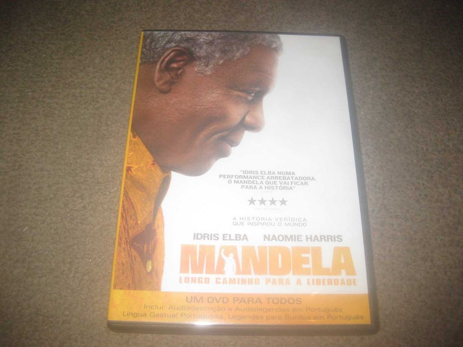 DVD "Mandela" com Idris Elba