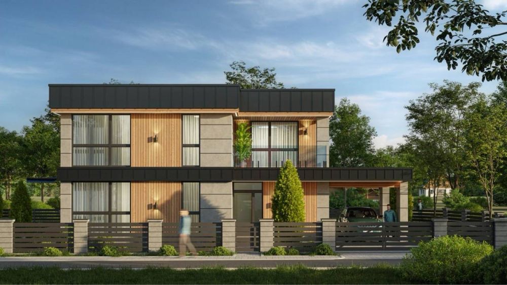 Продаж сучасного двоповерхового будинку в с.Бірки, вул. Сагайдачного