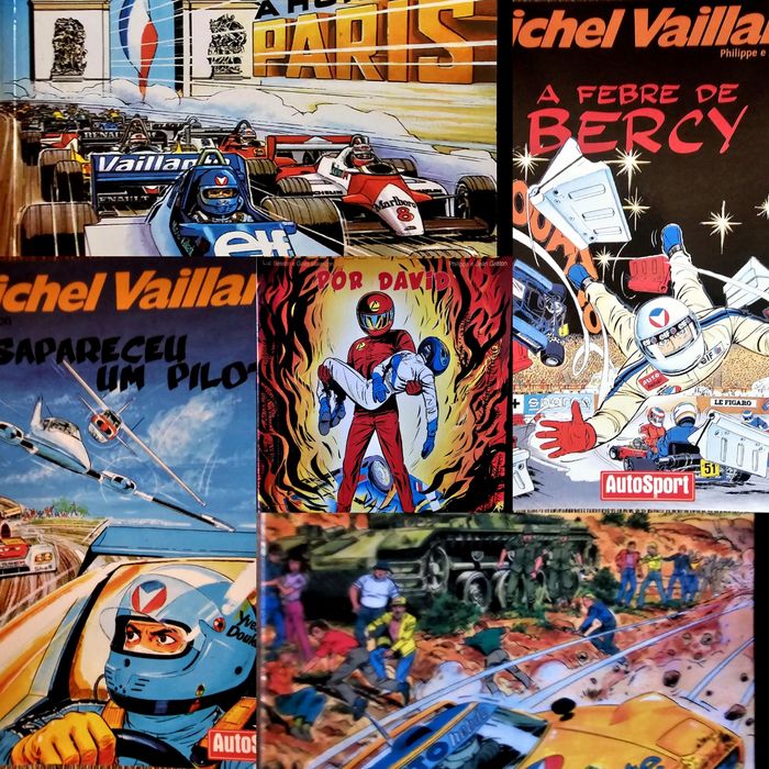 Livros de Banda desenhada LUCKY LUKE e B.D. MICHEL VAILLANT autosport