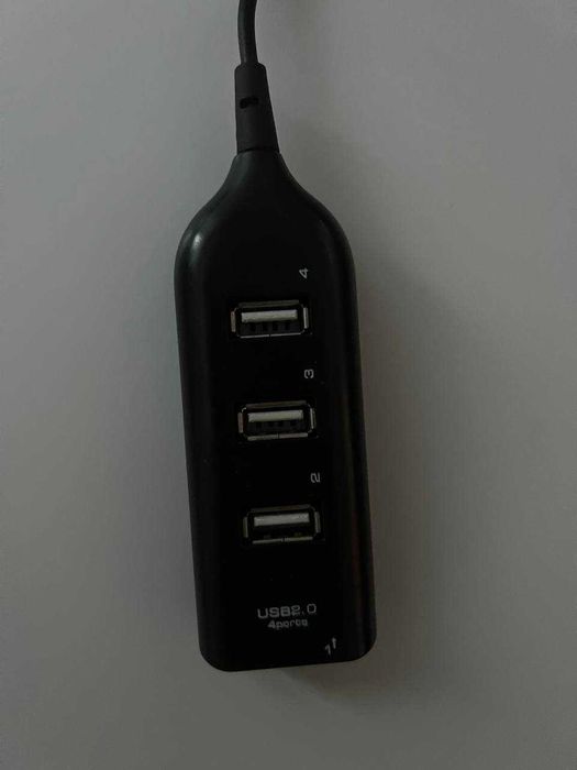 Hub USB 4 porty USB 2.0 do laptopa komputera