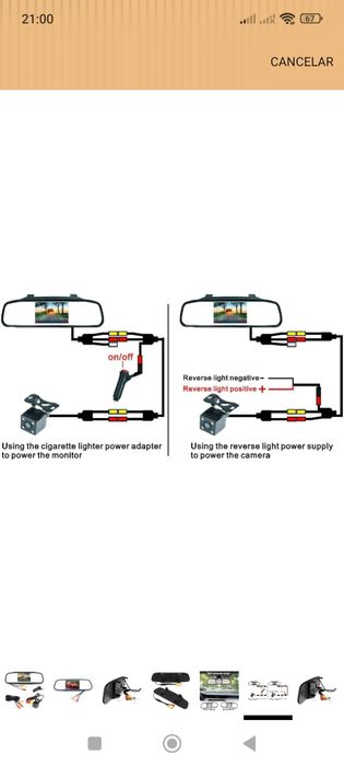Câmara de marcha atrás