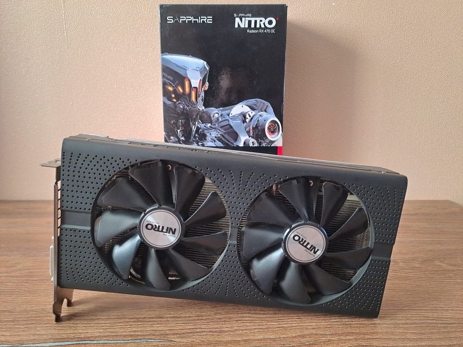 Відеокарта AMD Radeon Sapphire  RX 470 8G Nitro+