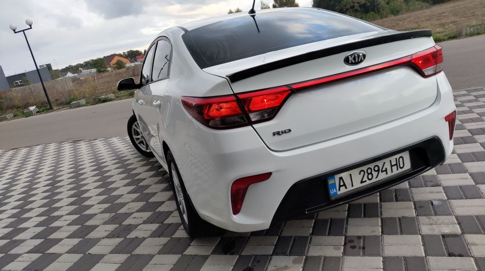 Kia rio 4 2018 гбо