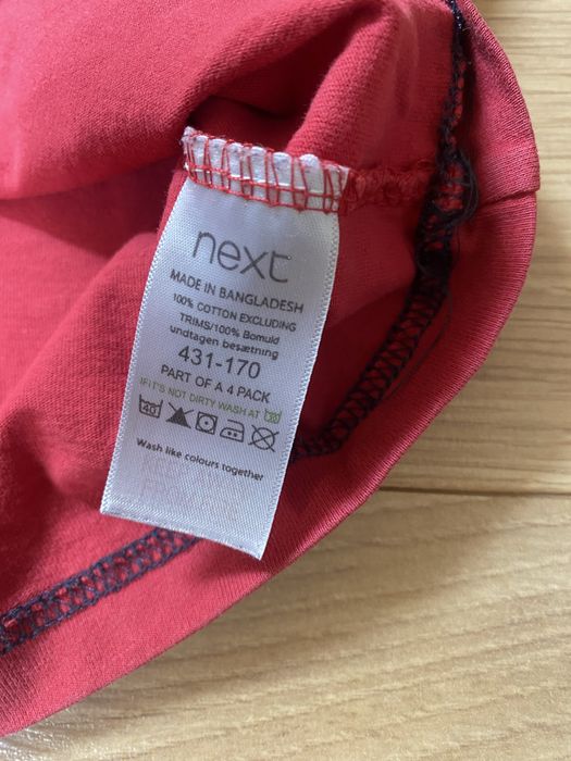 4 t-shirty chłopięce George i Next