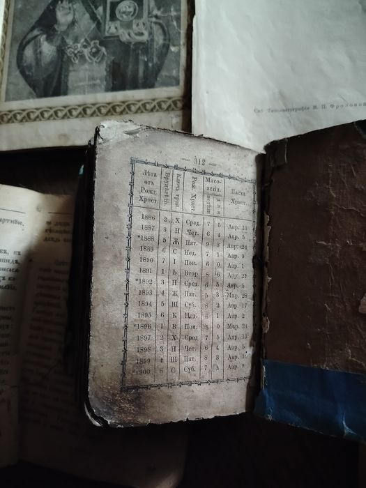 Церковние книги.
