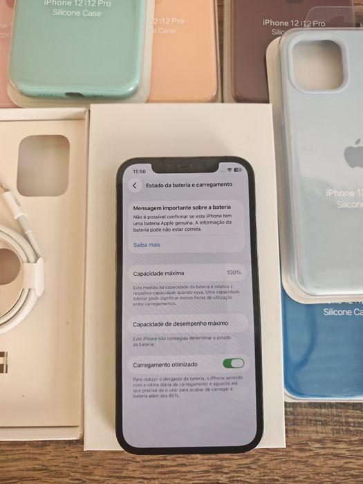 iPhone 12 Pro 6.1" 256GB Graphite  Bom estado Aceito Retomas
