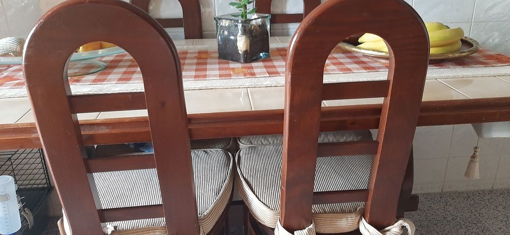 Mesa em madeira Cozinha