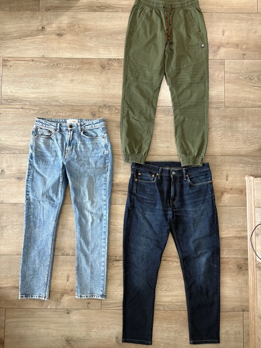 Лот Джинси levis paul bear cropp