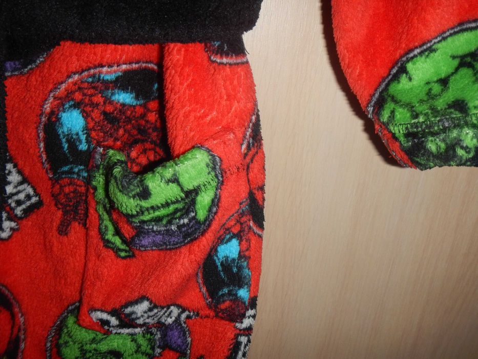 Флісовий халат marvel george р.104-110см(4-5років)