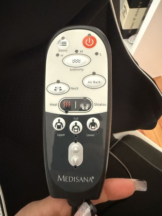 Capa de massagem Shiatsu Medisana PR-M90 – como nova