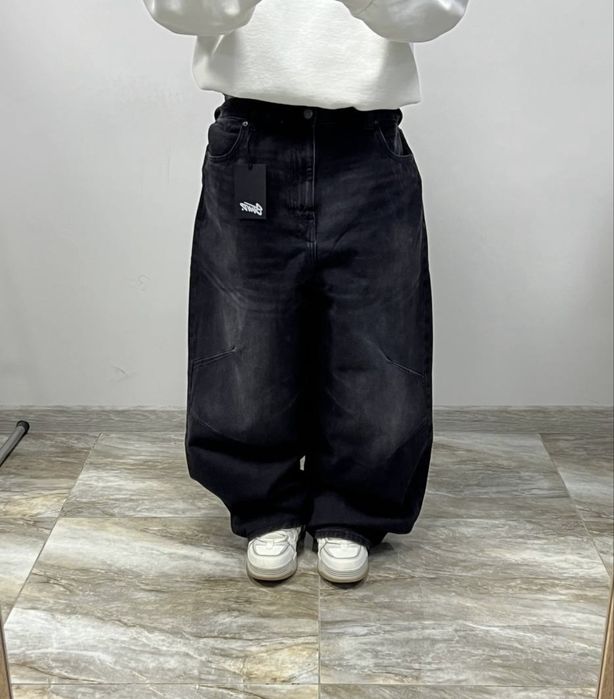 Нові Мега широкі джинси Super BAGGY rap широкие джинсы Jaded London ty