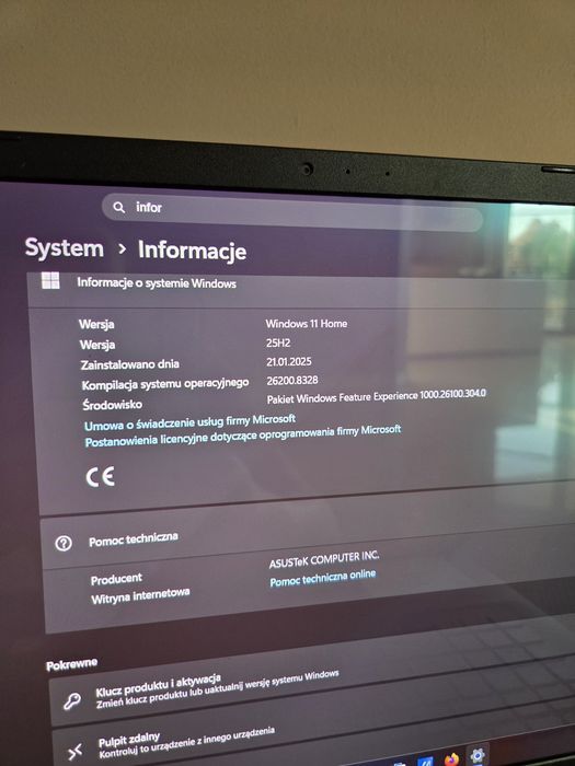 ASUS VivoBook 15 K513EA / i5-1135G7 / 16 GB RAM / 512 GB SSD / Win11