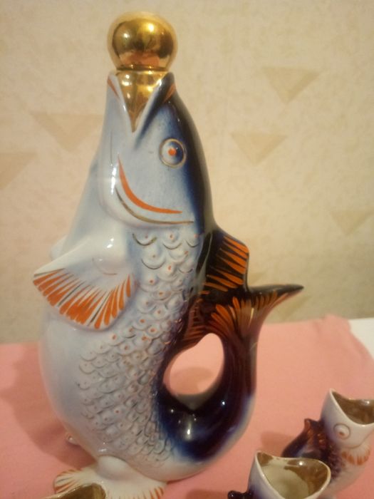 Набор  рыбок  позолота