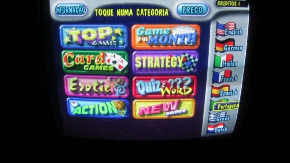Máquinas jogos touche