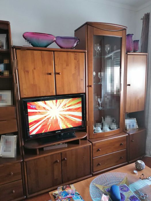 Móvel inteiro por módulos pinho maciço muito bom64284104800771121