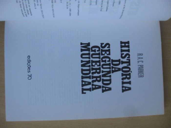 História da Segunda Guerra Mundial de R.A.C. Parker