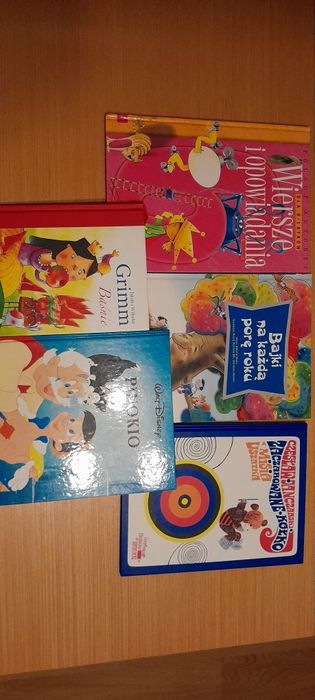 Zestaw 4 książek dla dzieci