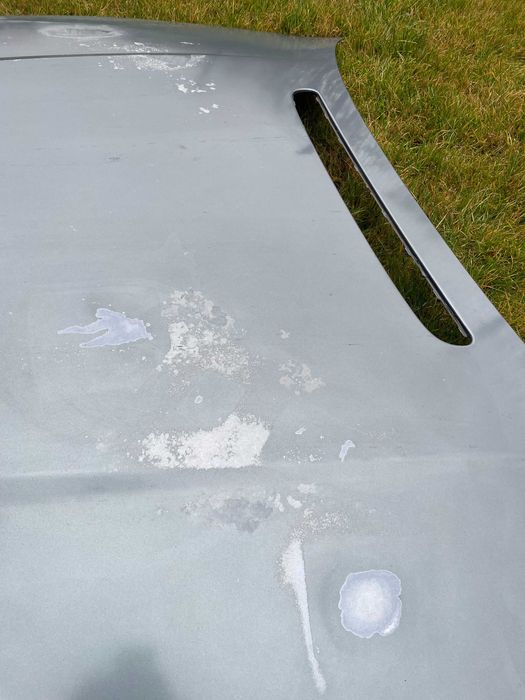 Maska E46 przedlift sedan do lakierowania stahlblau