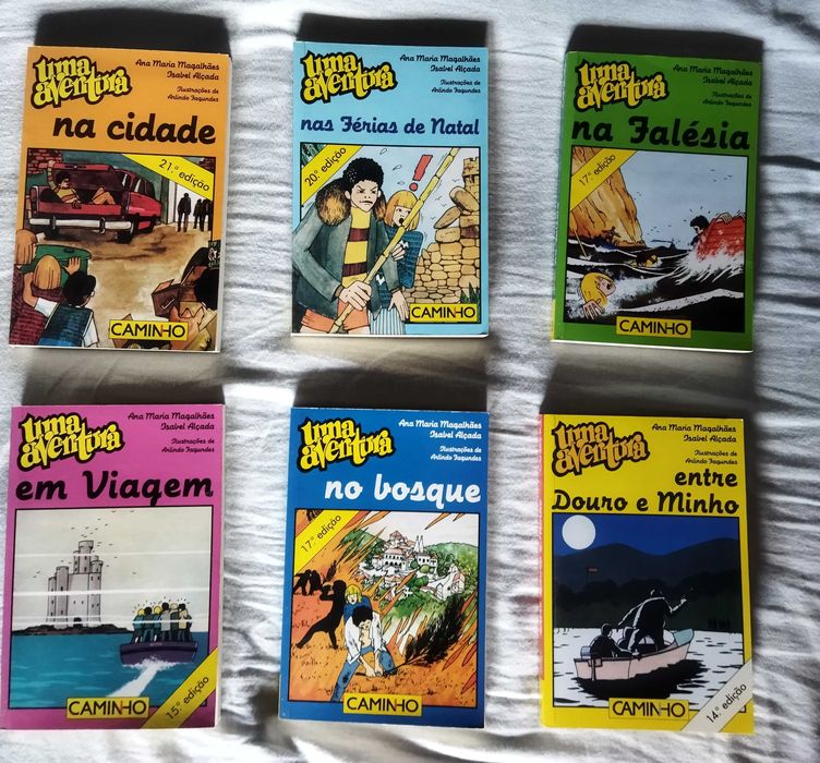 Coleção Uma Aventura de Ana Maria Magalhães e Isabel Alçada
