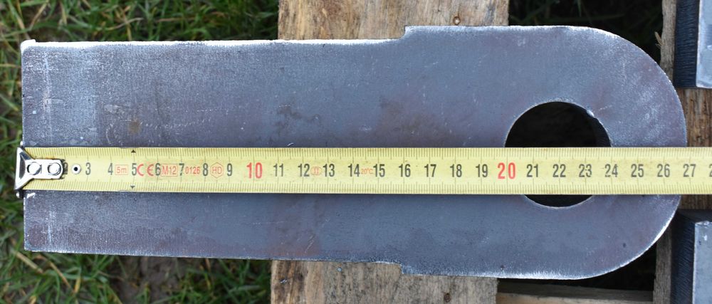 Ucho Dyszla Zaczepu Przyczepy Fi 40mm