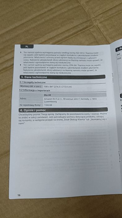 Amazon Basics Tent namiot 4 osobowy