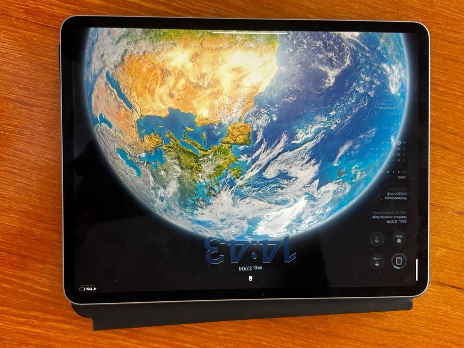 Apple iPad Air 2025 13" M3 (2025) 128GB Wi-Fi Azul + Capa teclado iPad Air 13(24)