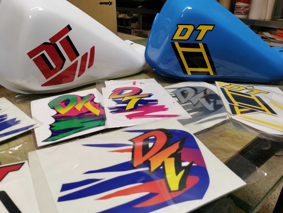 autocolantes dt 50 dt 125