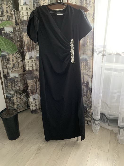 Плаття чорне довге