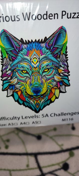 Puzzle drewniane /prezent