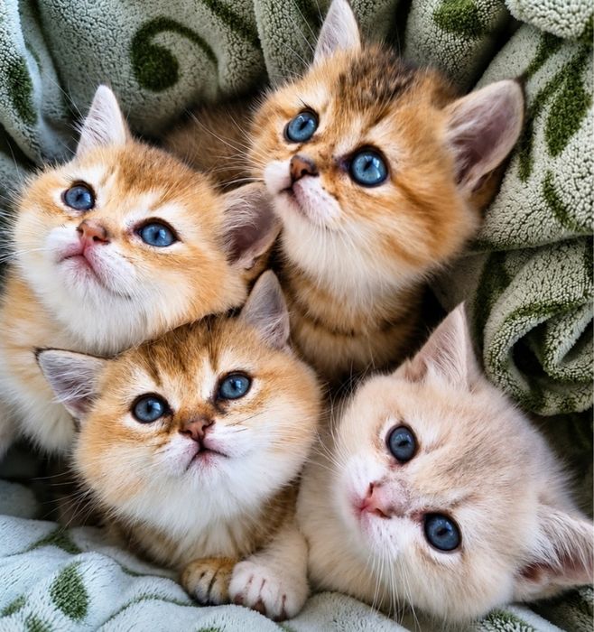 Котята Золота шиншила