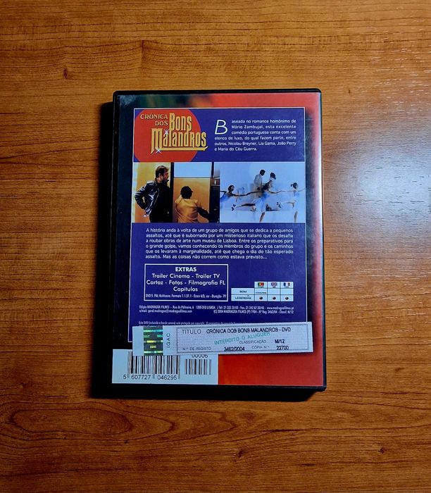 CHRONICLE OF THE GOOD ROGUES (1984), based on the novel by Mário Zambujal64409514699907121