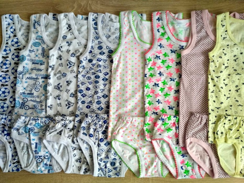 Комплект майка+трусы р.68-134