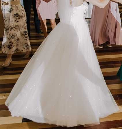 Suknia ślubna -księżniczka