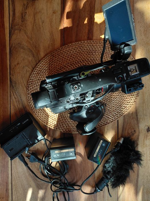 Sony fs5 mkii  4k raw + samyang 12mm