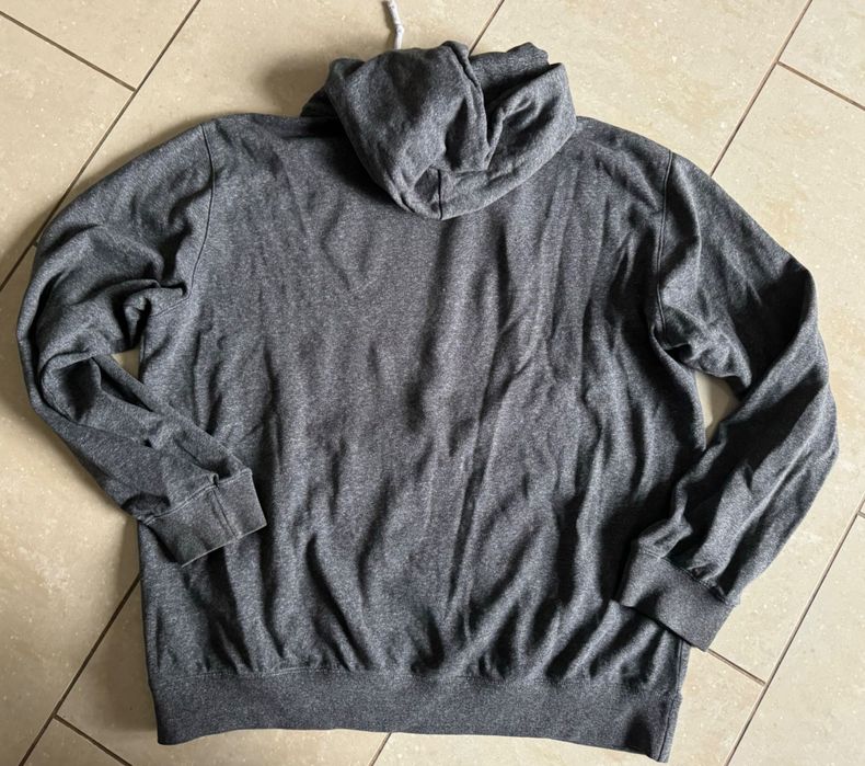 Champion bluza kangurka grafit z kapturem , logo XL męska, super stan