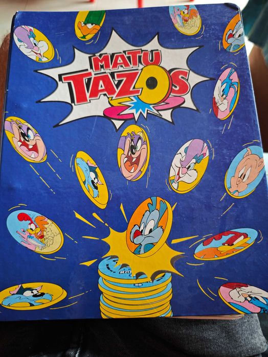 Coleção completa 100 MatuTazos Matutano + dossier original anos 90
