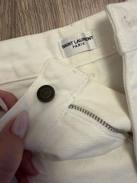 Шорти Saint Laurent джинсові шорти