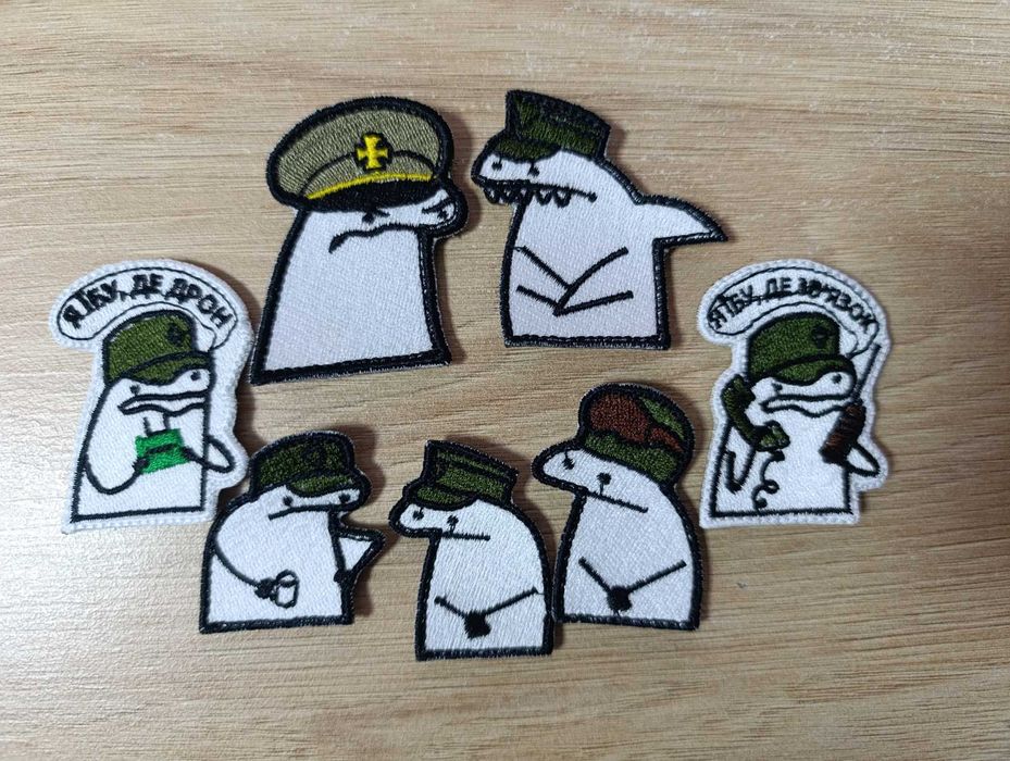 ШЕВРОН, НАШИВКА Armed Florks of Ukraine Flork