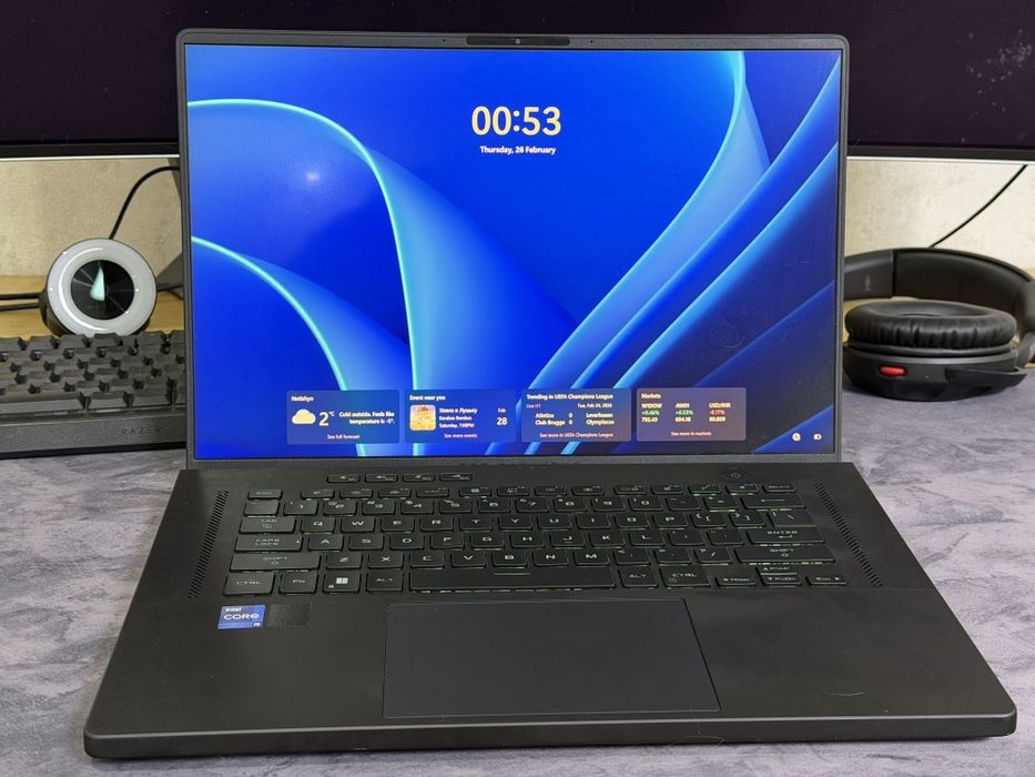 ASUS ROG Zephyrus M16 GU603ZW — i9 / RTX 3070 Ti / ddr5 16GB / 1TB SSD