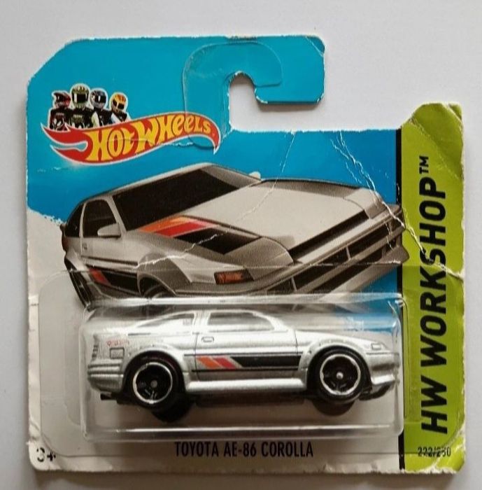 Toyota Ae-86 corolla hot wheels