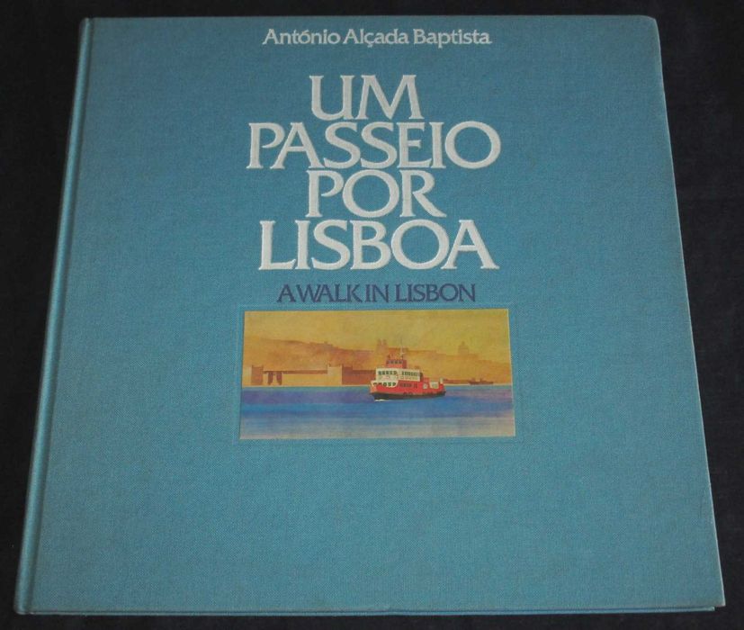 Livro Um Passeio por Lisboa António Alçada Baptista CTT