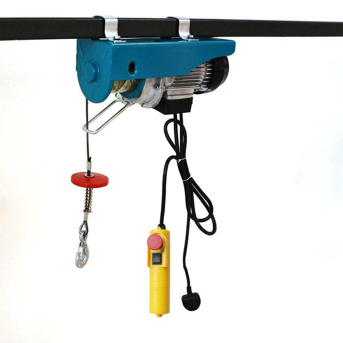 Електрична лебідка тельфер KATSU 500/1000 (1650 Вт) электро лебедка PL