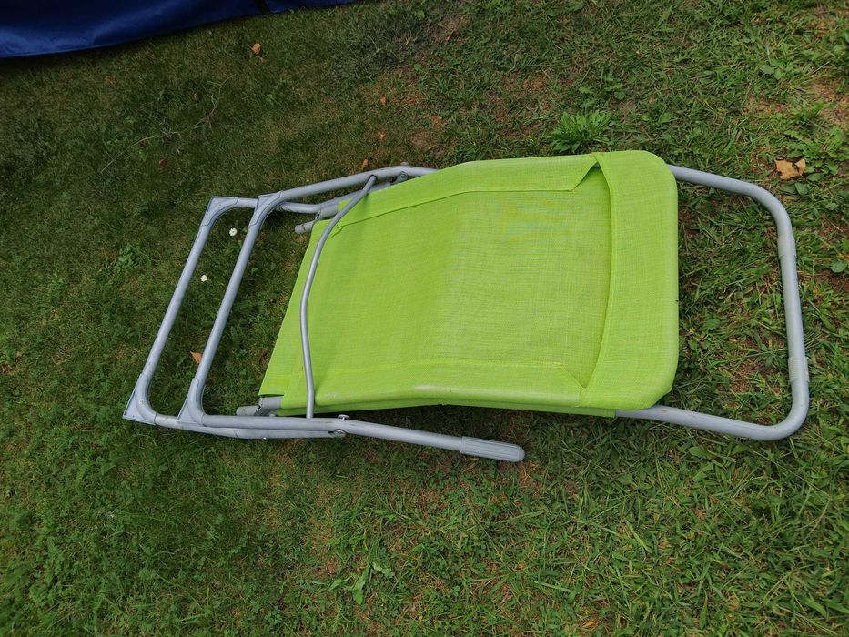 leżak do ogrodu, składany